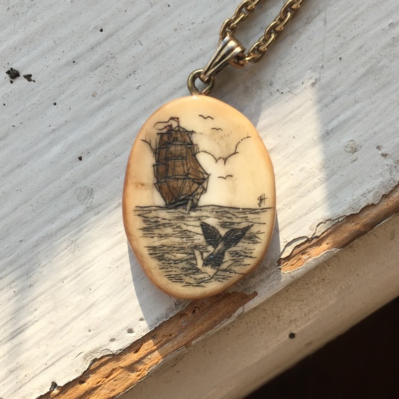 Vintage Scrimshaw Jewelry Sale, 53% OFF 